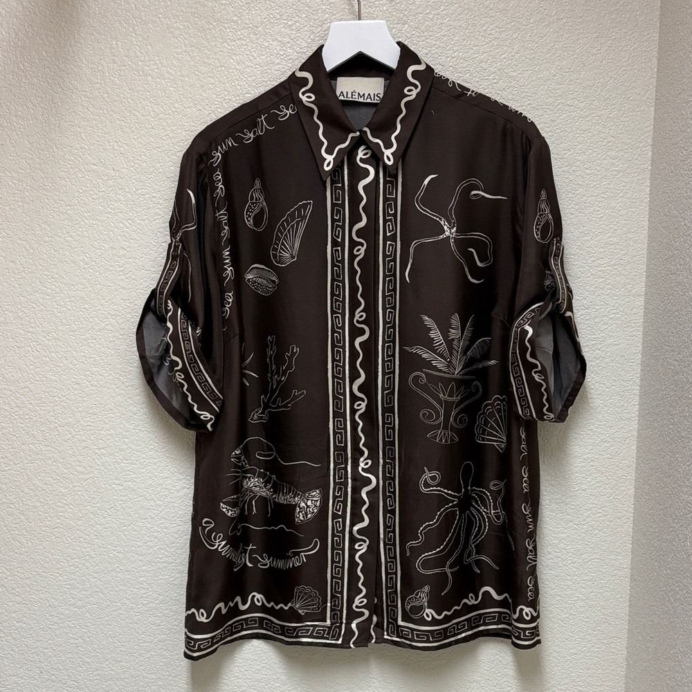 ALEMAIS - Sammy Short Sleeve Blouse